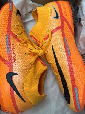 Nike Phantom Gt2 Elite DF AG PRO Laser Orange Black DC0749-809 Size 7.5